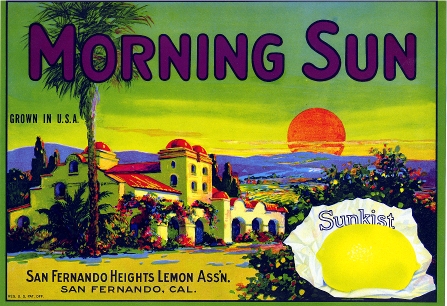 Morning Sun -- original label